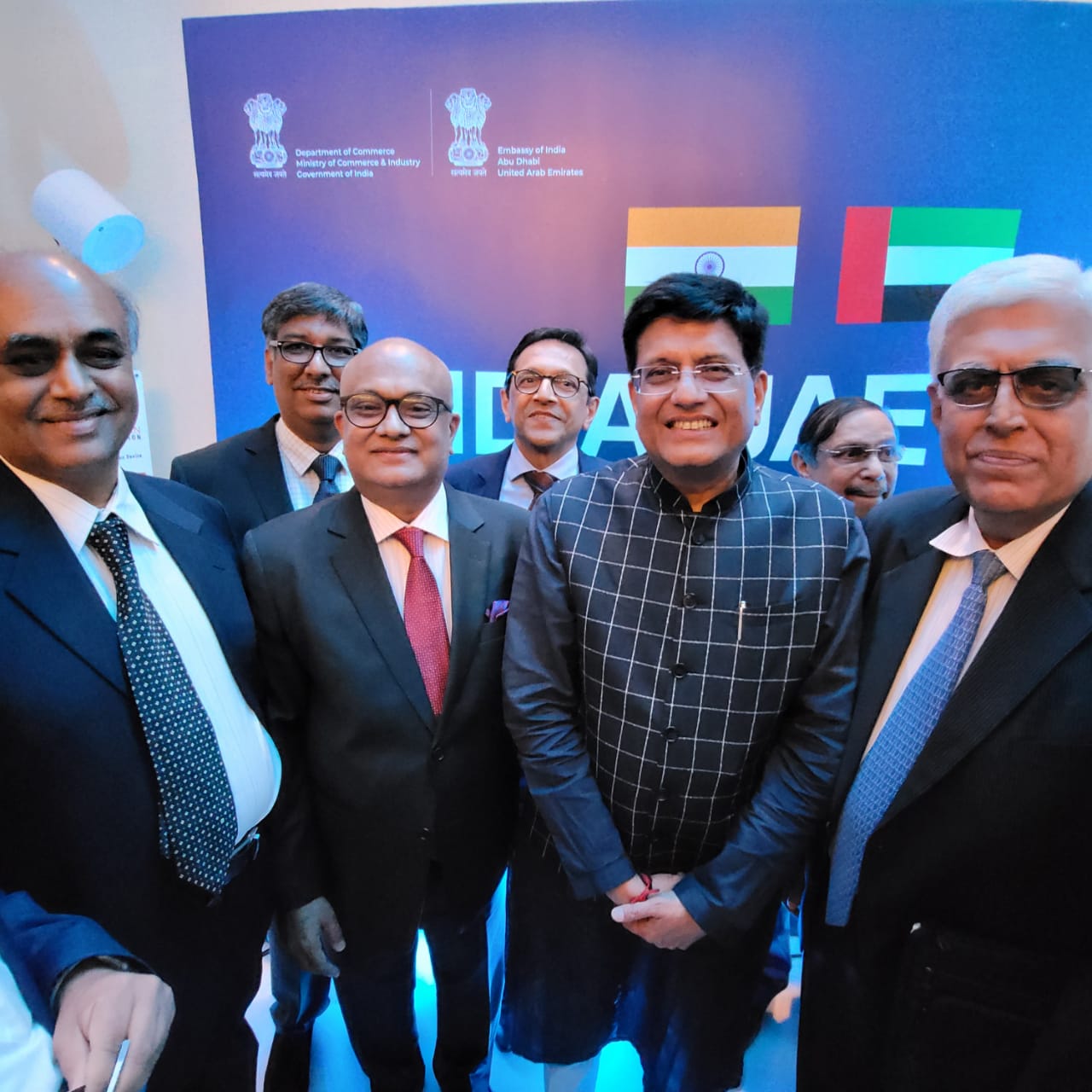 TEXPROCIL delegation with Shri Piyush Goyalji, Hon’ble Minister of Commerce & Industry, Consumer Affairs & Food & Public Distribution and Textiles at India-UAE CEPA Meet at Dubai on 28th March 2022.