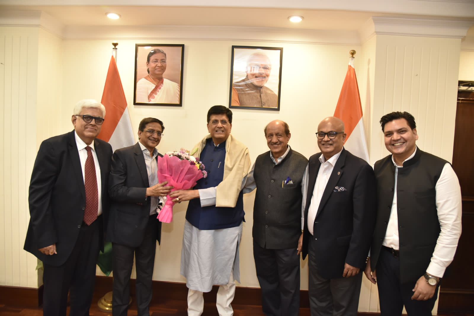 TEXPROCIL Delegation meets Hon’ble Minister of Commerce and Industry & Textiles Shri Piyush Goyal in New Delhi on November 7, 2022