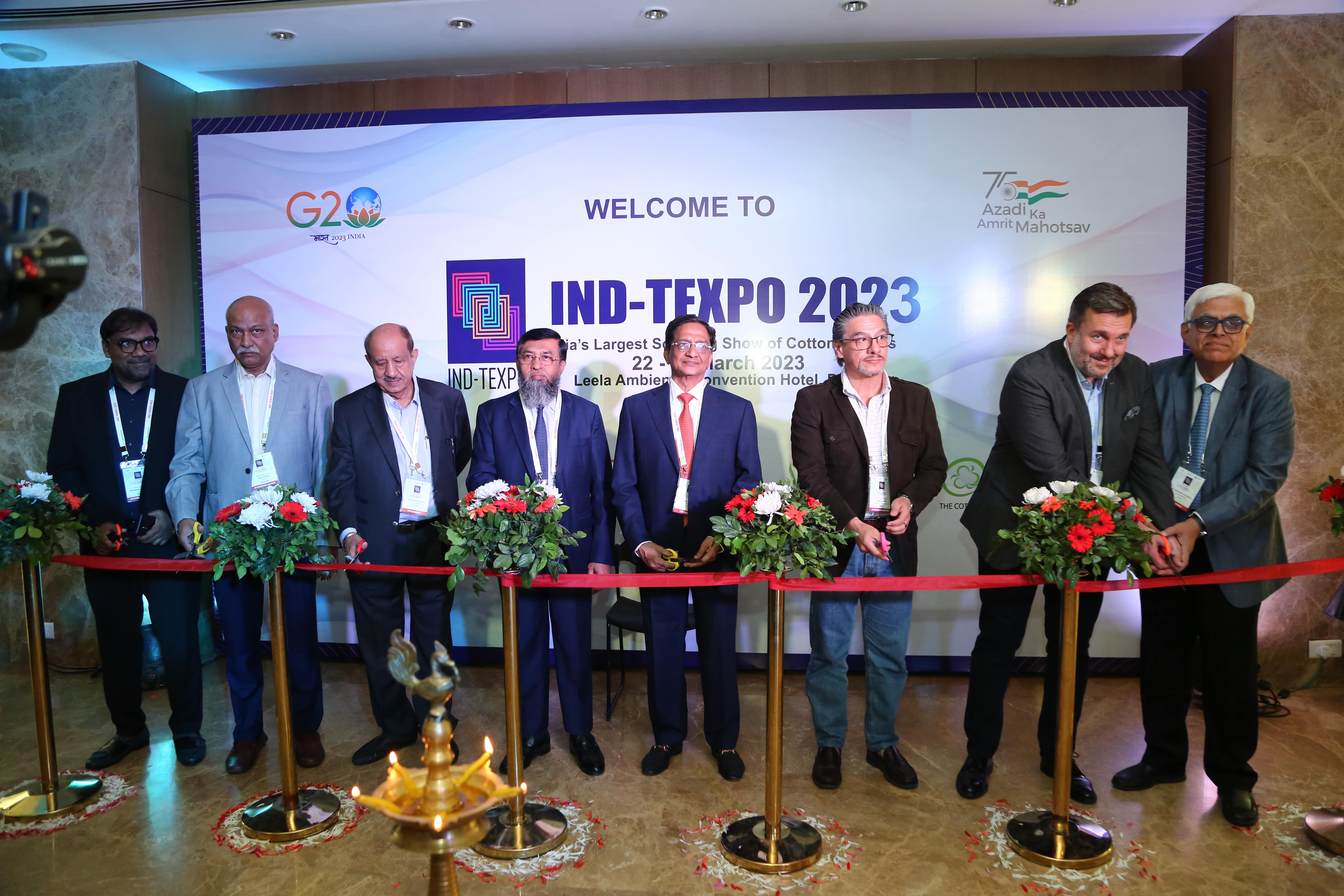 Inauguration of Reverse Buyer Seller Meet (RBSM), “Ind-Texpo” held in Delhi from March 22-23, 2023