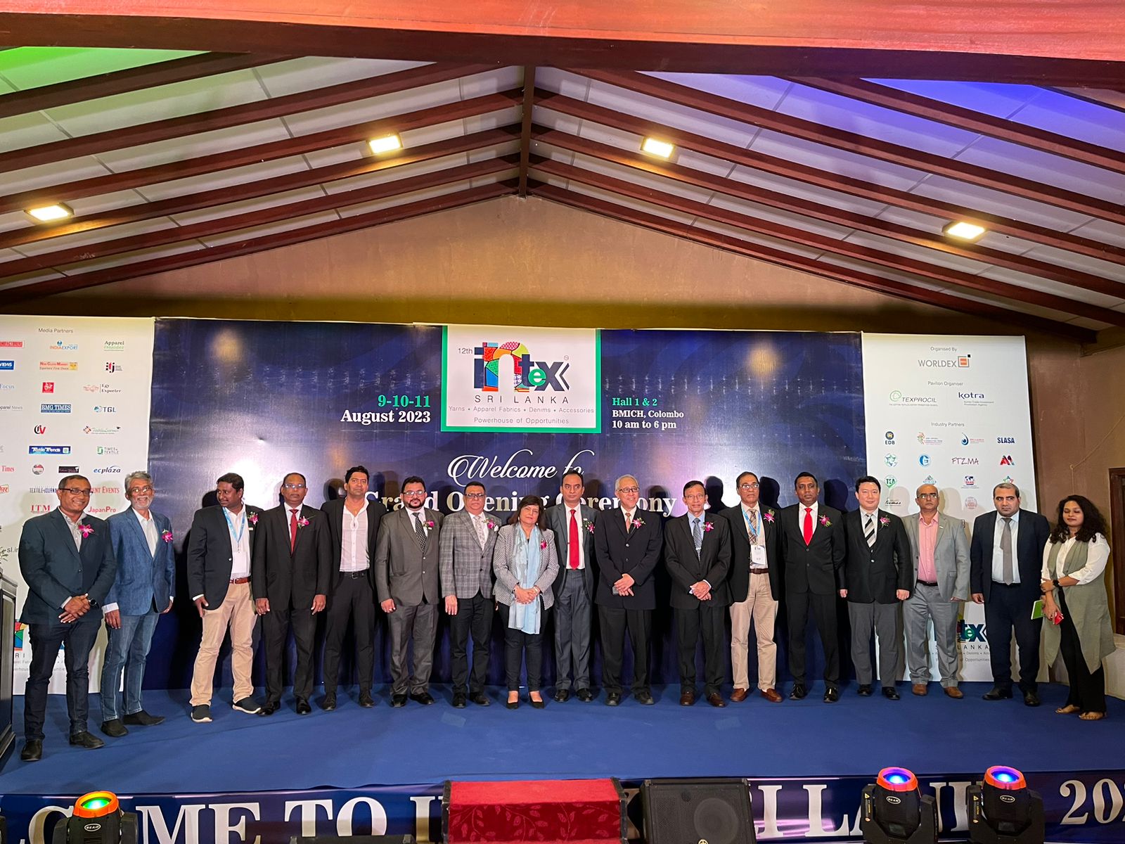  Representatives from the South Korea & Thailand Missions and Trade Associations like JAAF, SLABA, KOTRA, etc. were present during the inauguration of Intex SA 2023, Sri Lanka