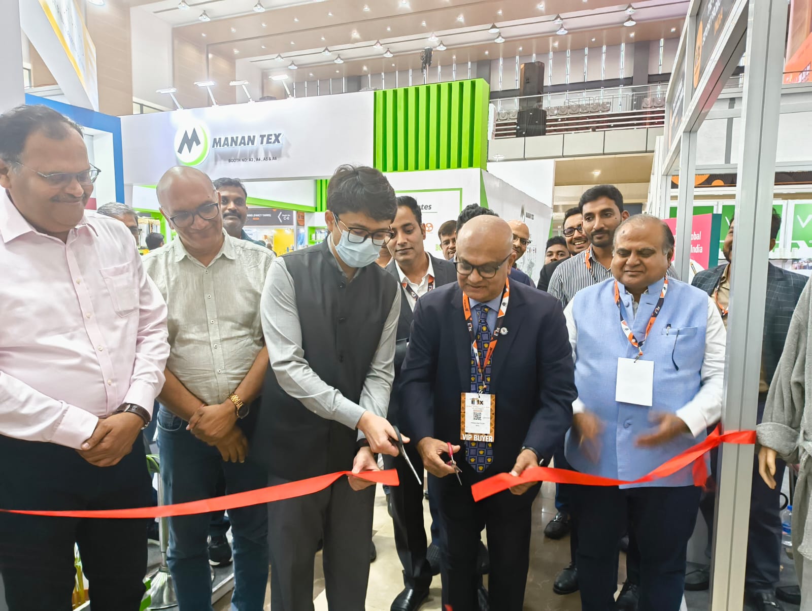 Shri Manoj Patodia, Past Chairman, Texprocil at the Inauguration of Intex South Asia Show, Bangladesh being held from 30 May to 1st June 2024