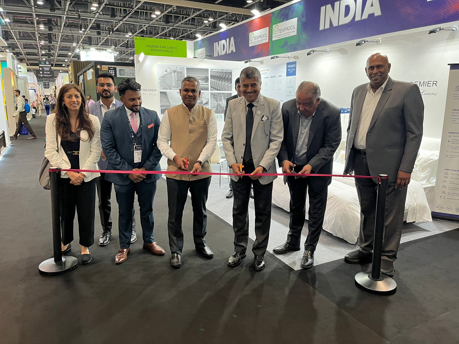 Shri K Kalimuthu, Consul from Indian Consulate, Dubai inaugurated the India pavilion at the Index Dubai Show on 4th June 2024