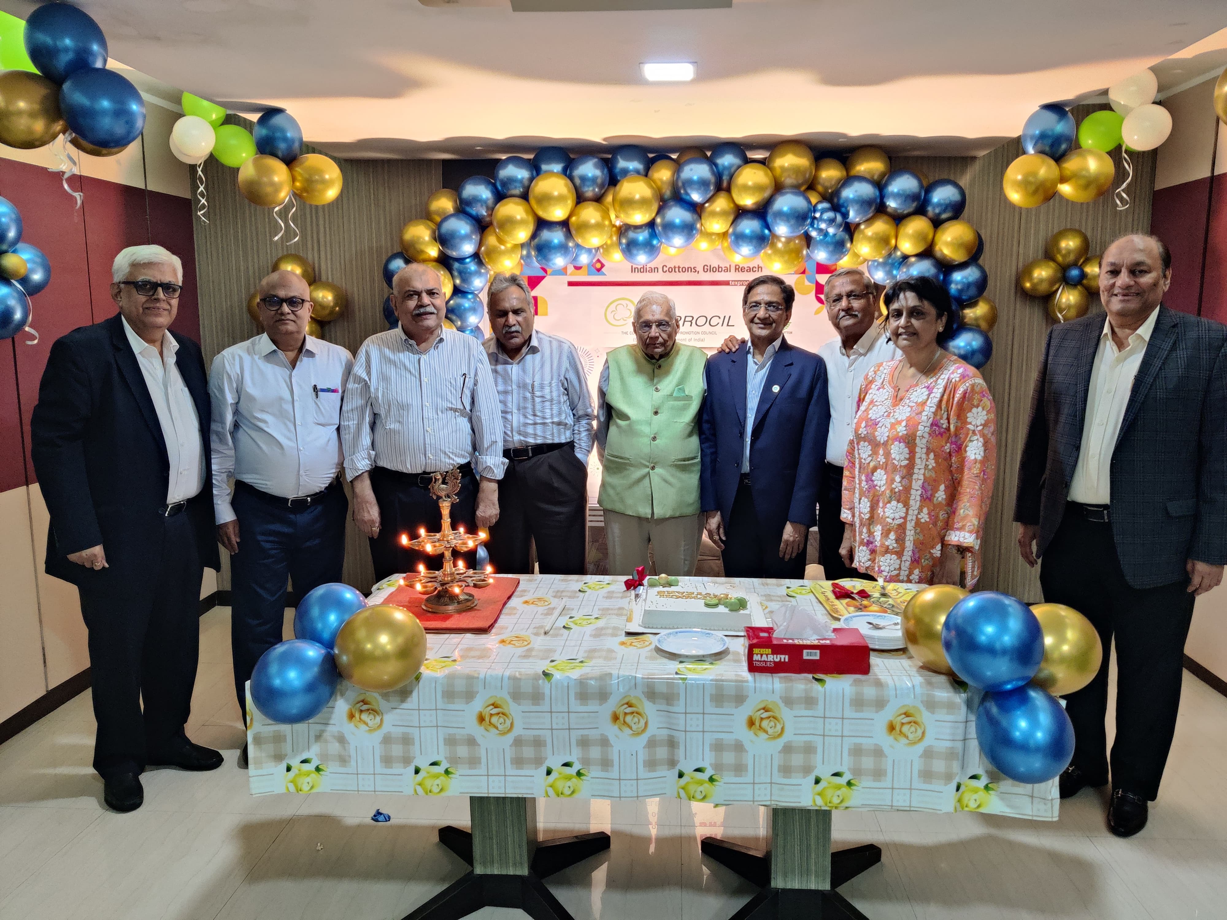 TEXPROCIL celebrated its 70th Foundation Day with great fervour today (4th October 2024) at its Head Office in Mumbai