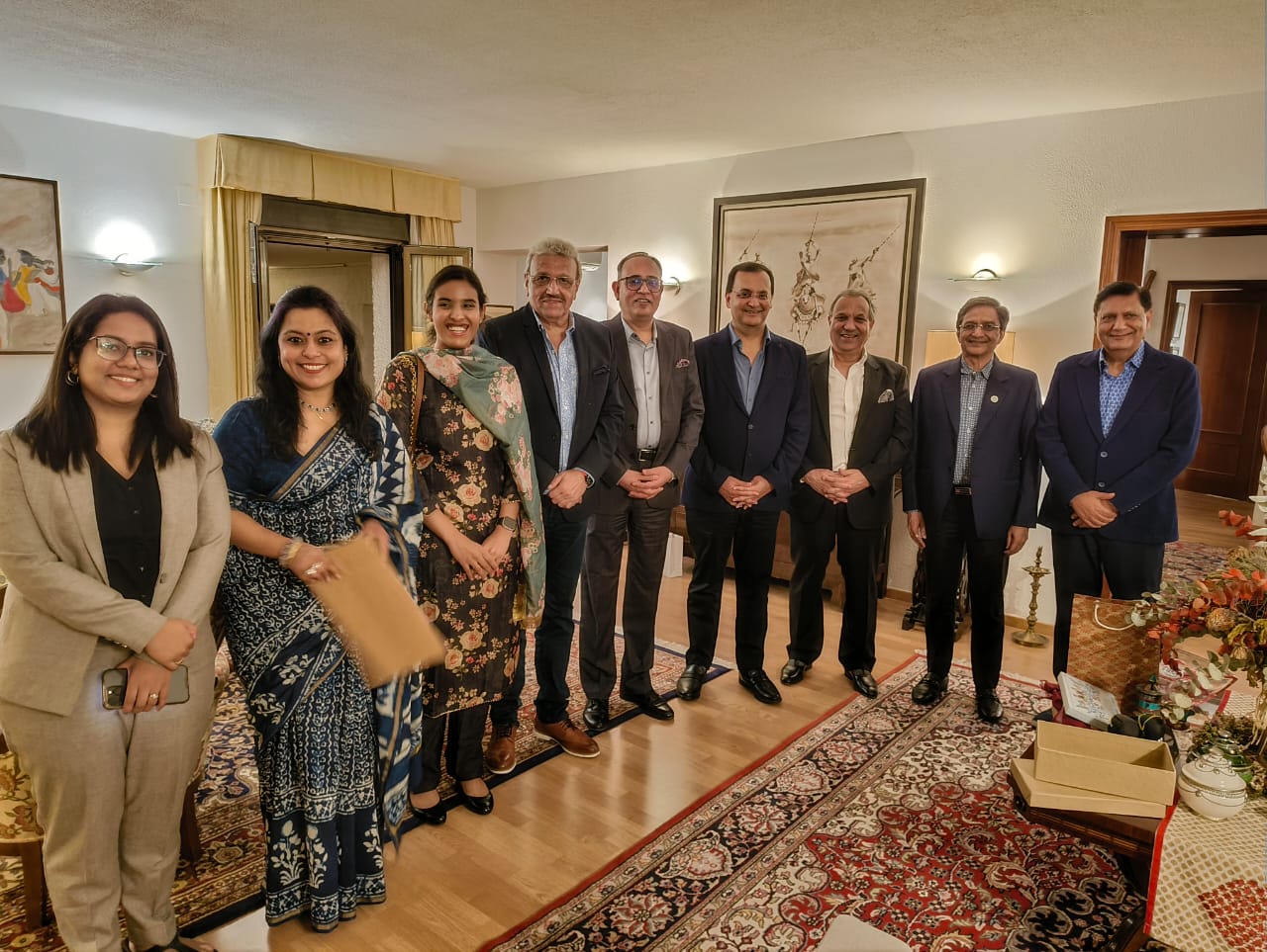 TEXPROCIL and AEPC organised a roadshow in Madrid promoting Bharat Tex 2025 with the help of mission which saw participation from more than 80 stakeholders from the textile industry looking forward to participating and expanding their business in India