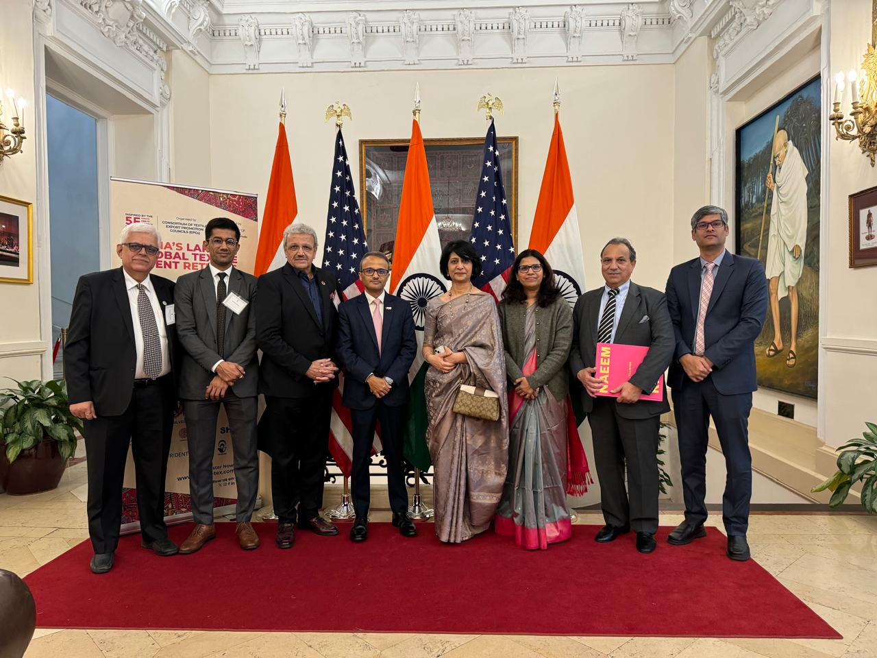 AEPC and Texprocil organised the overseas roadshow in New York for Bharat Tex 2025 on 24th October 2024.