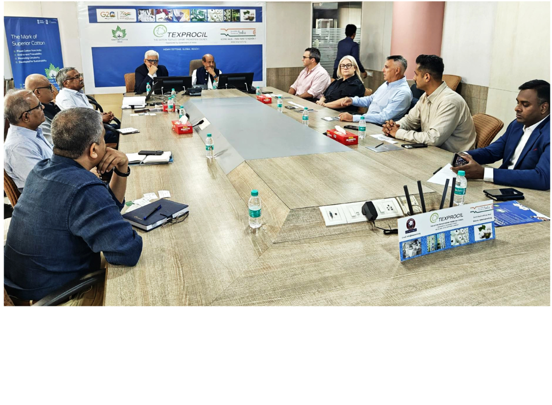 TEXPROCIL welcomed a Delegation from Australian Cotton Shippers Association on 4th April 2025 at the Council’s H.O. in Mumbai