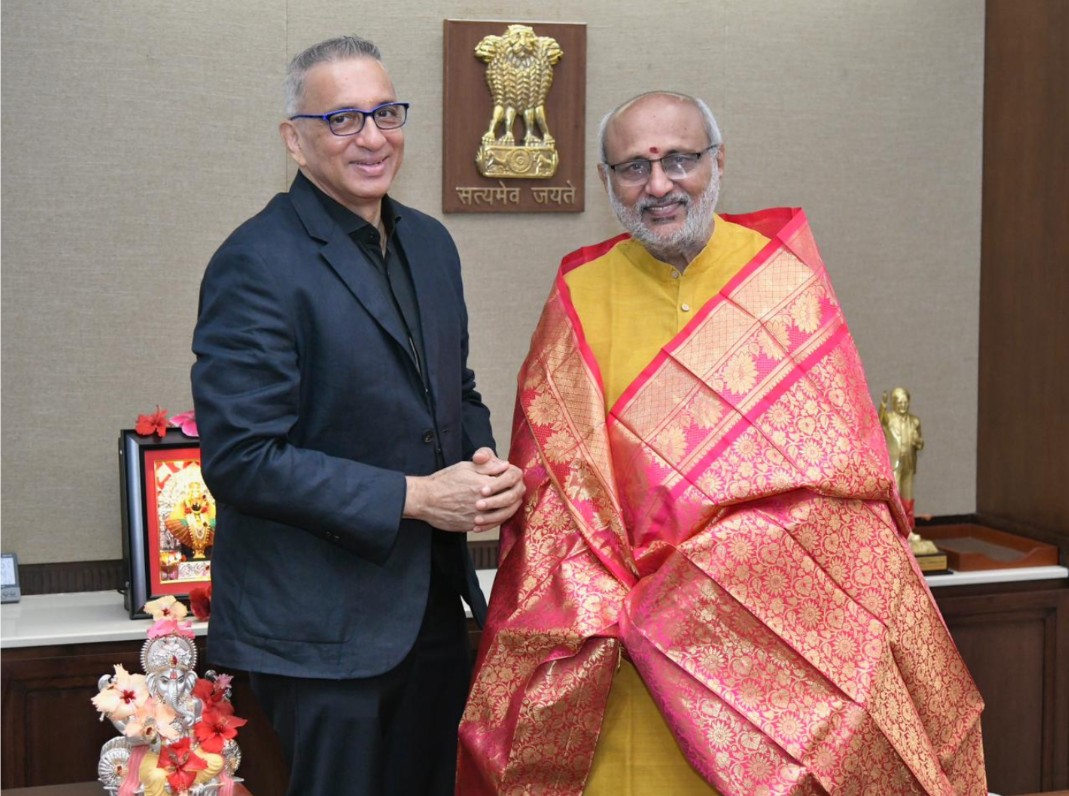 Shri Ravi Sam, Vice Chairman, TEXPROCIL, congratulated Shri C.P. Radhakrishnan in New Delhi today (8th October) on his election as Hon’ble Vice President of India