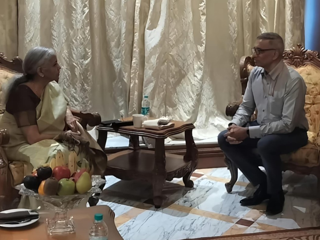 Shri Ravi Sam, Vice Chairman, TEXPROCIL, held a one-on-one interactive meeting with Smt. Nirmala Sitharaman, Hon’ble FM, in Coimbatore on 11th November 2025